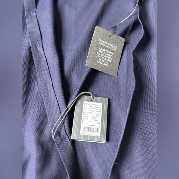 ERMENEGILDO ZEGNA
Navy Button-Up Shirt - Picture 3 of 12